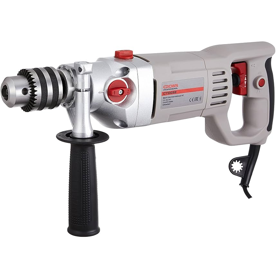 Crown CT10032 Impact Drill 1050W 16mm | Crown by KHM Megatools Corp.