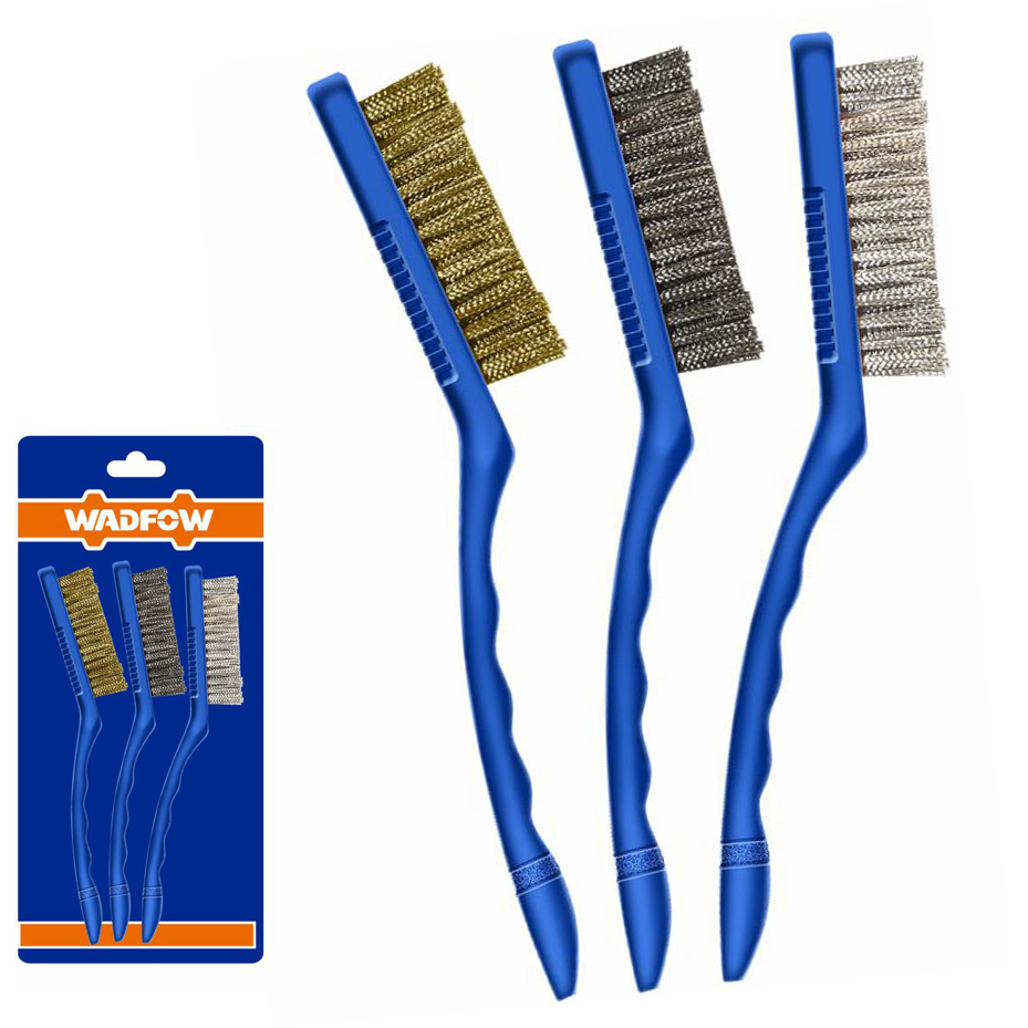 Wadfow WBH3609 Abrasive Brush Set 3Pcs 9