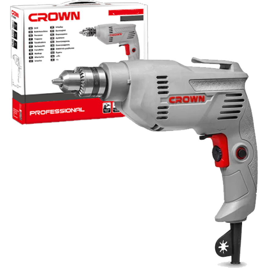 Crown CT10126 Electric Drill 400W | Crown by KHM Megatools Corp.