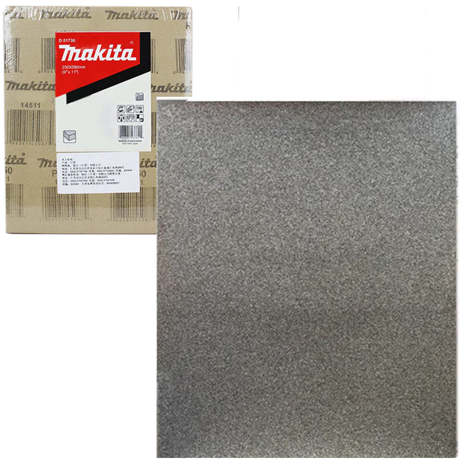 Makita Abrasive Sandpaper for Wood 50Pcs (9