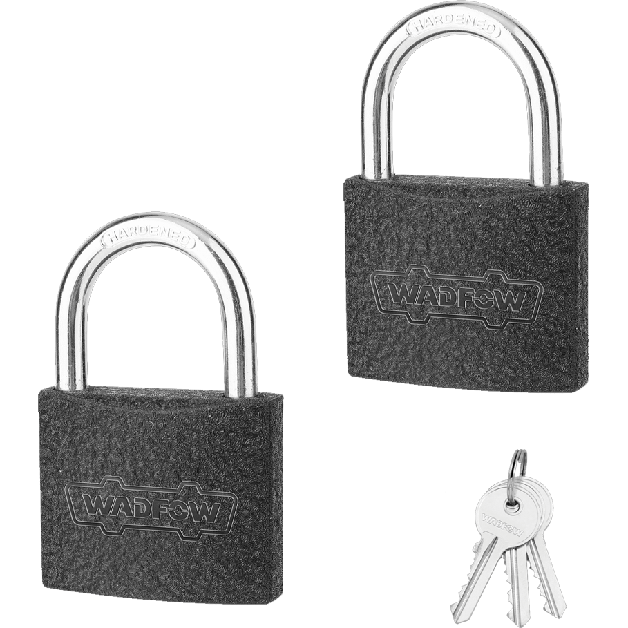 Wadfow WPD5442 Iron Padlock Set 38MM 2Pcs-Key-Alike – Goldpeak Tools PH