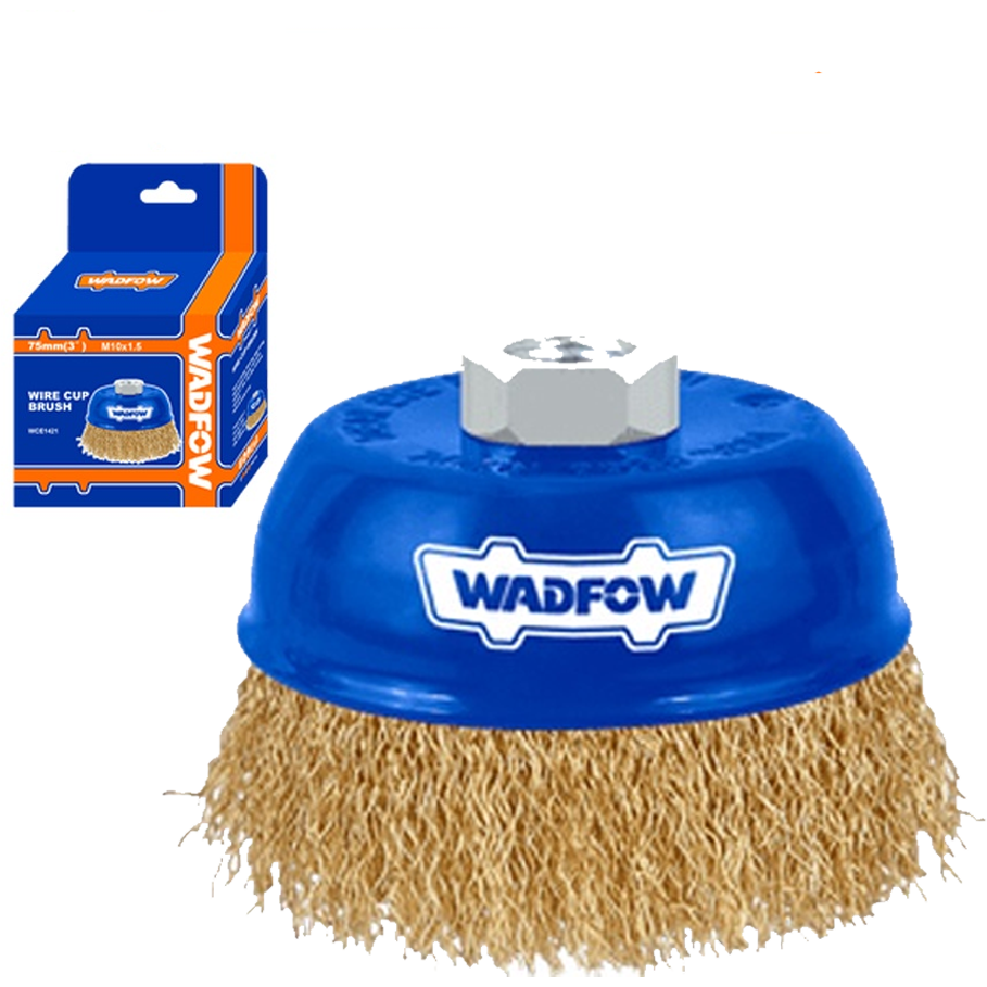 Wadfow WCE1421 Wire Cup Brush Set | Wadfow by KHM Megatools Corp.