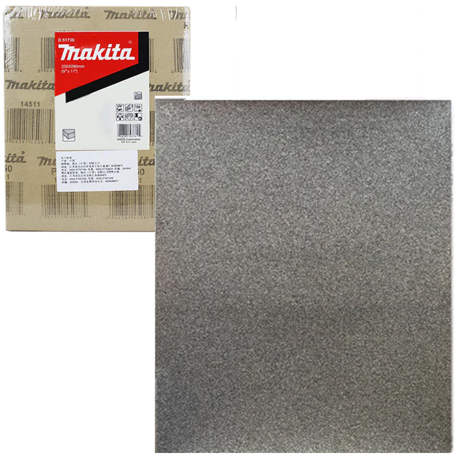 Makita Finishing Sandpaper 50Pcs (9