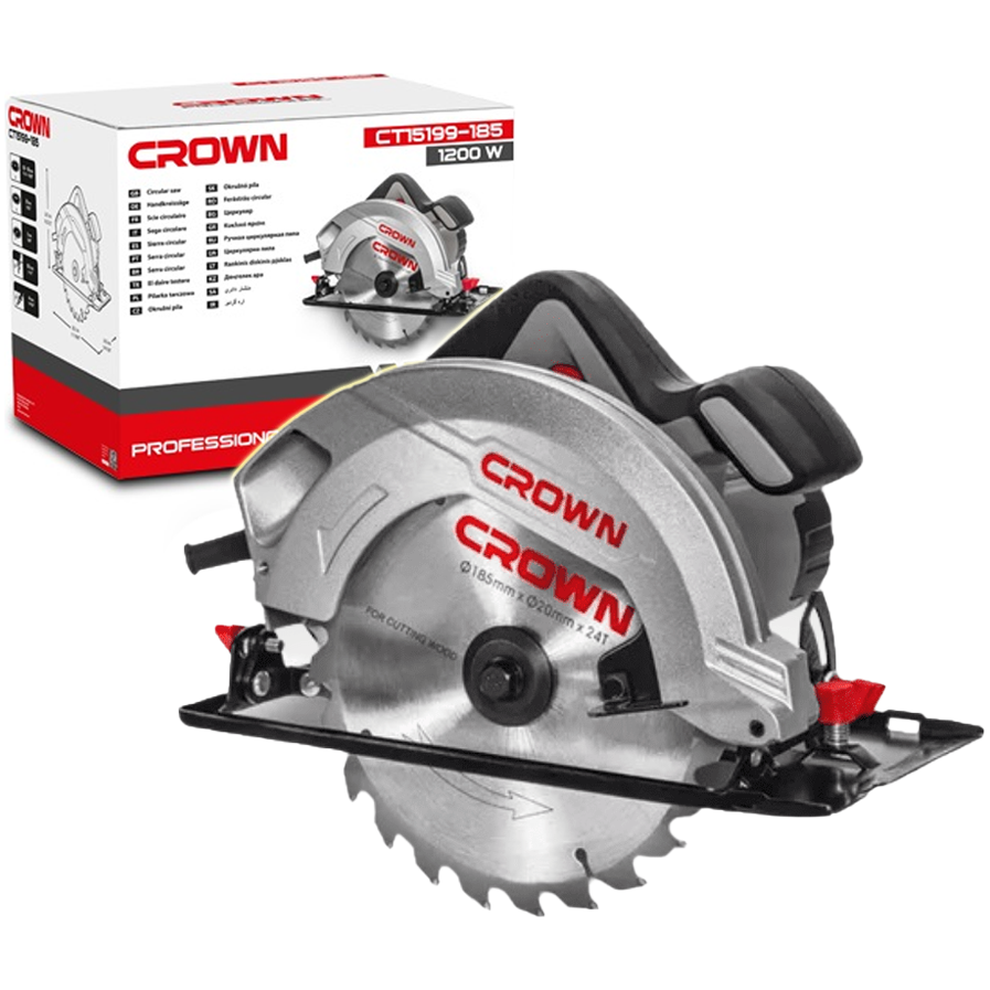 Crown CT15199-185 Circular Saw 1200W 7