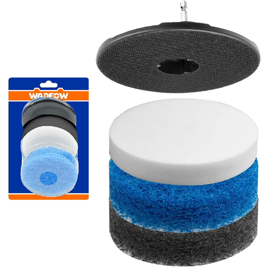 Wadfow WND4406 Scrubbers Set 4Pcs | Wadfow by KHM Megatools Corp.