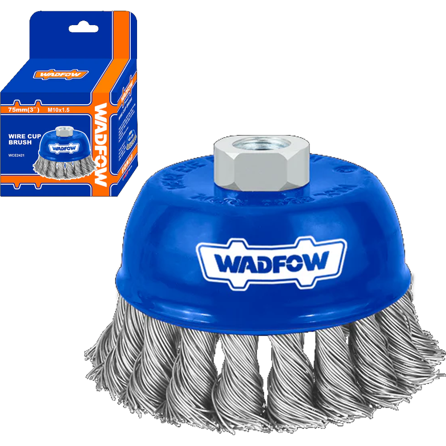 Wadfow WCE2421 Wire Cup Brush Twisted | Wadfow by KHM Megatools Corp.