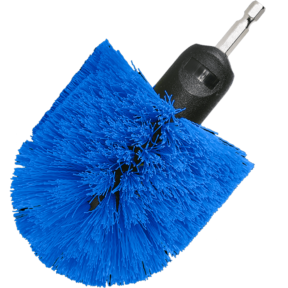 Wadfow WNY2420 Medium Bristle Brush 360° with 1/4