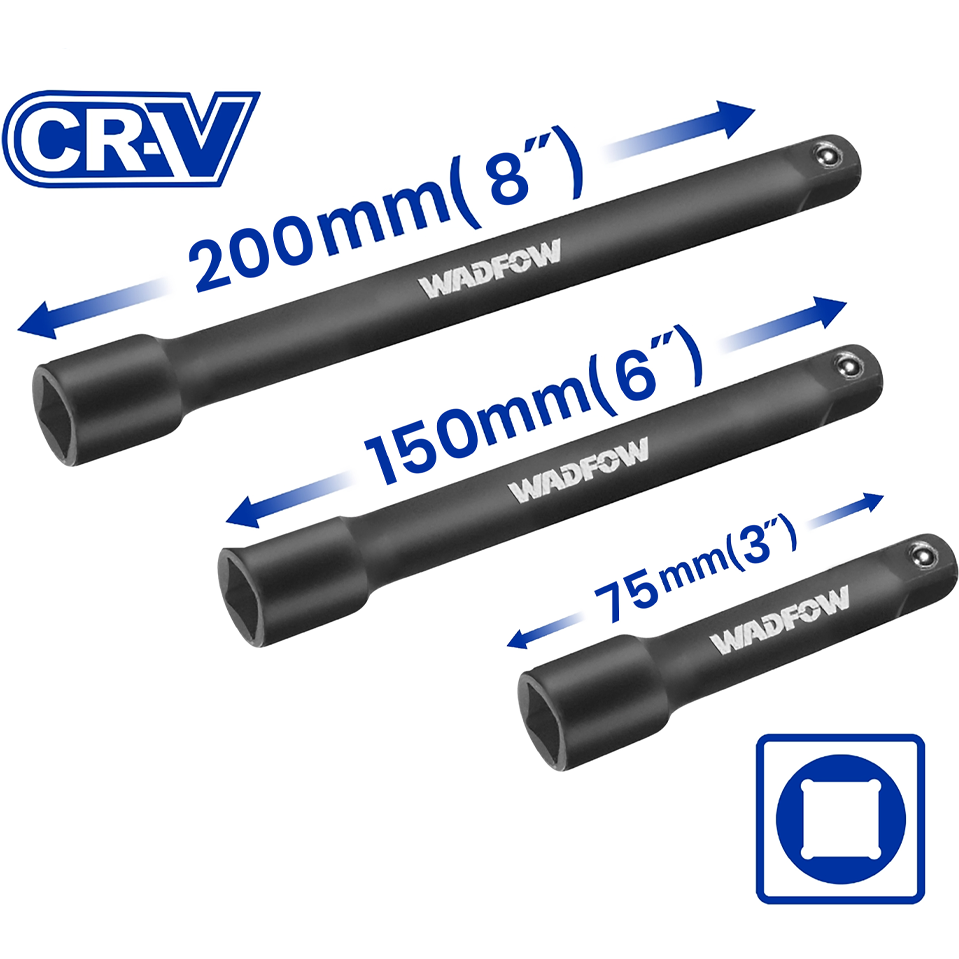 Wadfow WMS7403 DR.Impact Extension Bar 1/2