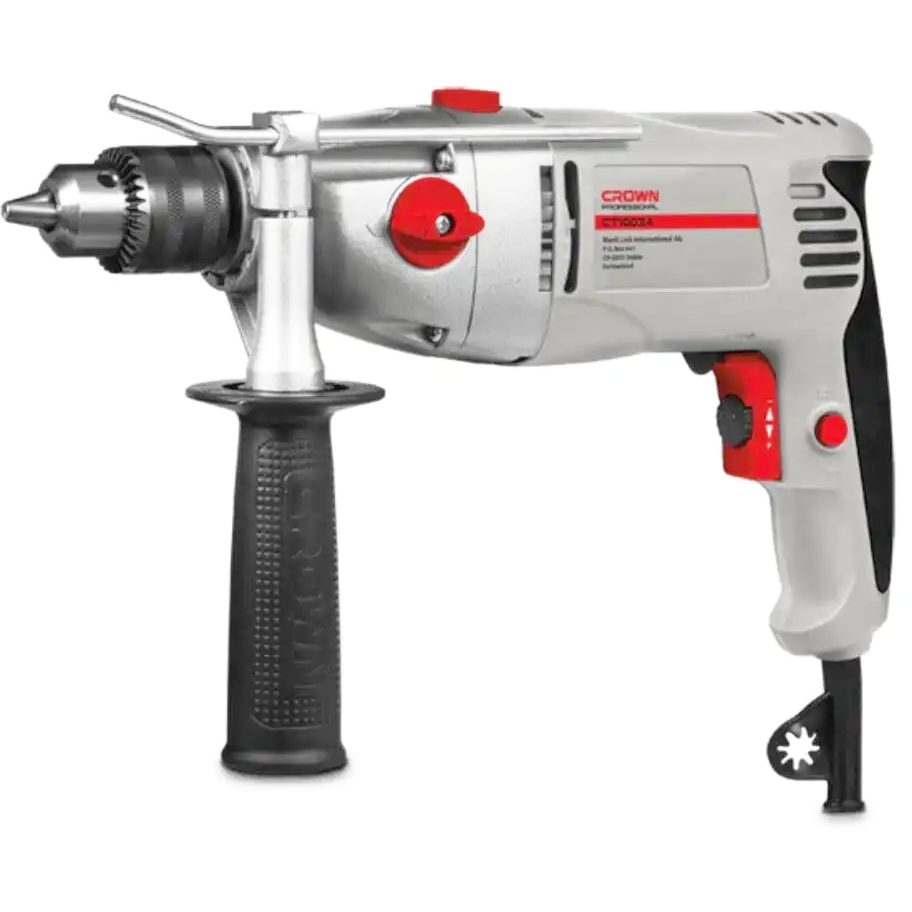 Crown CT10034 Impact Drill 1050W 13mm | Crown by KHM Megatools Corp.