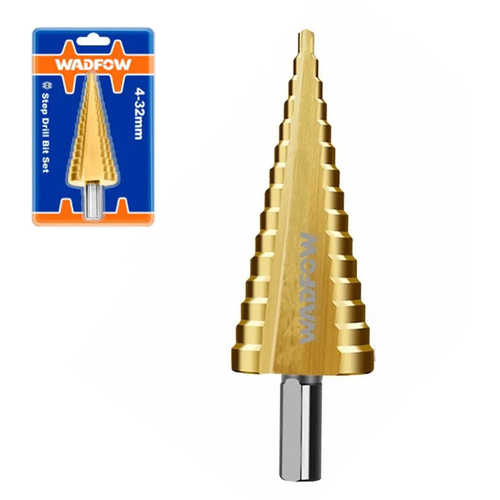 Wadfow WJD1403 Step Drill Bit 4-32mm | Wadfow by KHM Megatools Corp.