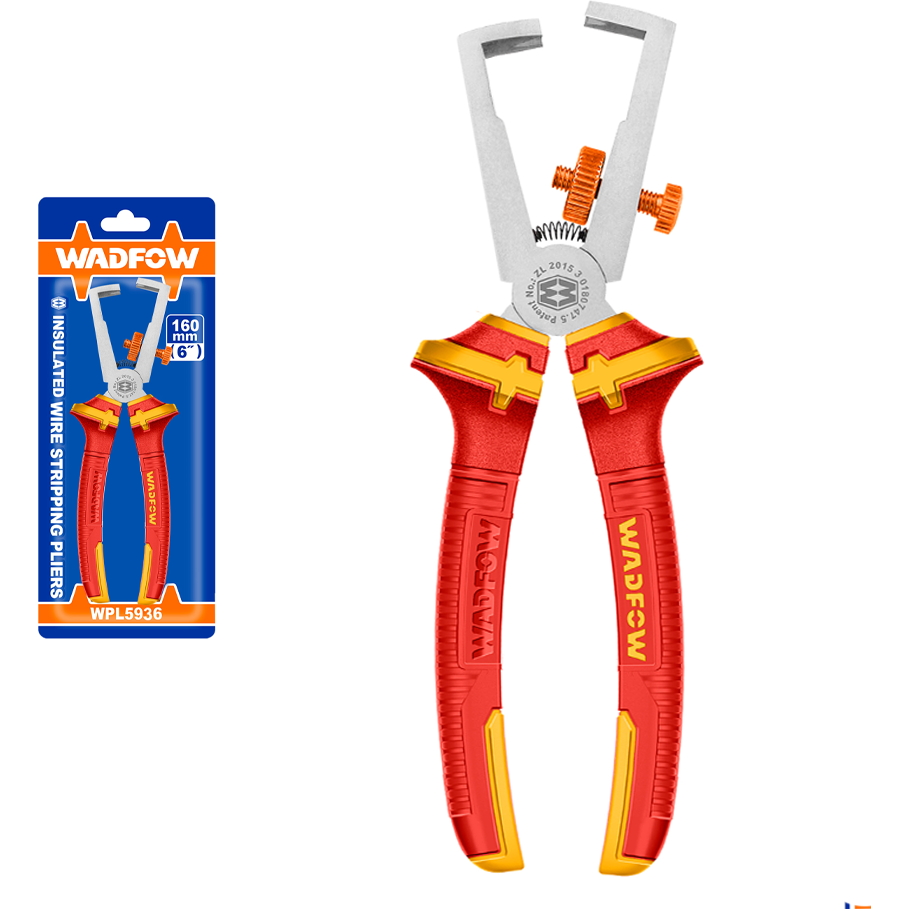 Wadfow WPL5936 Wire Stripping Insulated Pliers 6