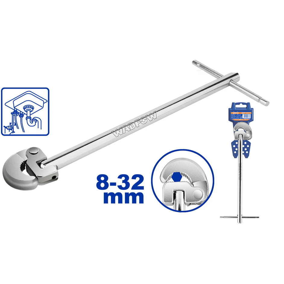 Wadfow WBF1732 Basin Wrench | Wadfow by KHM Megatools Corp.