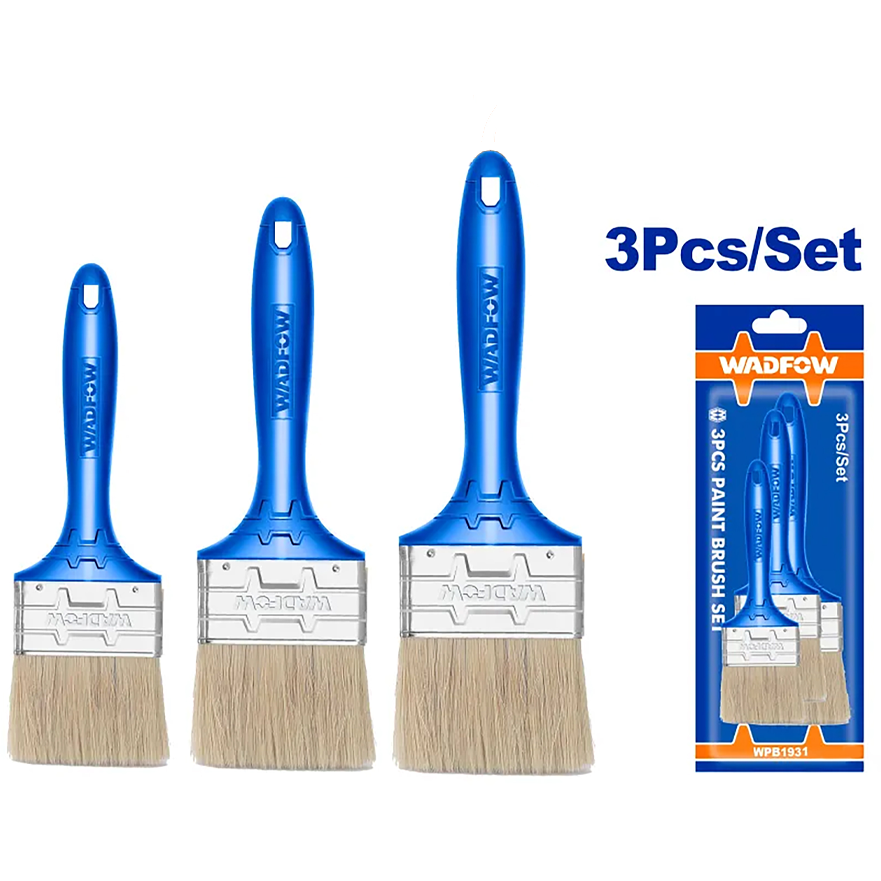 Wadfow WPB1931 Paint Brush Set 3Pcs | Wadfow by KHM Megatools Corp.