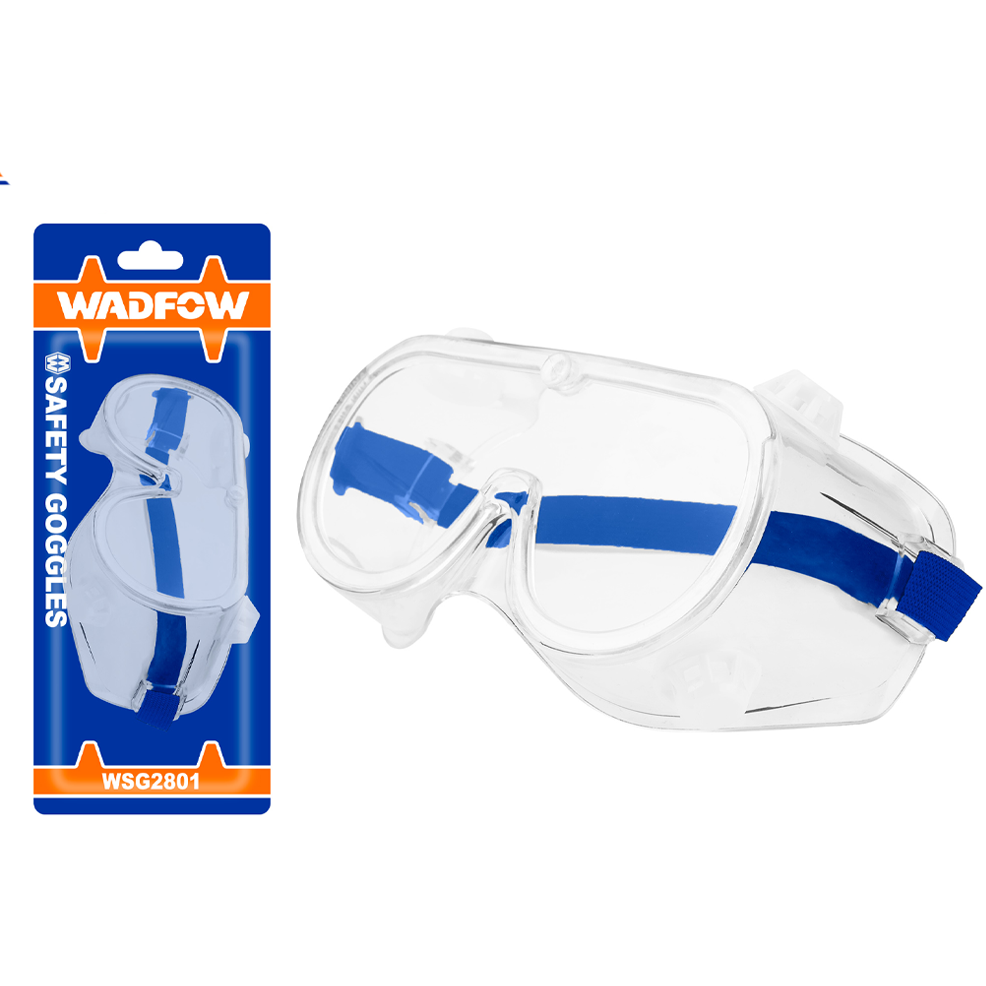 Wadfow WSG2801 Safety Googles (Elastic Headband) | Wadfow by KHM Megatools Corp.