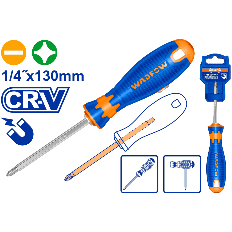 Wadfow  WSS45M3 2in1 Screwdriver Set | Wadfow by KHM Megatools Corp.