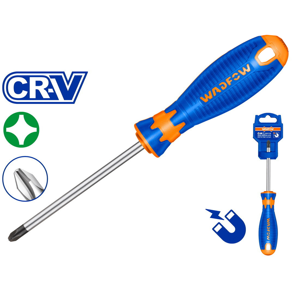 Wadfow WSD2238 Phillips Screwdriver PH3 | Wadfow by KHM Megatools Corp.