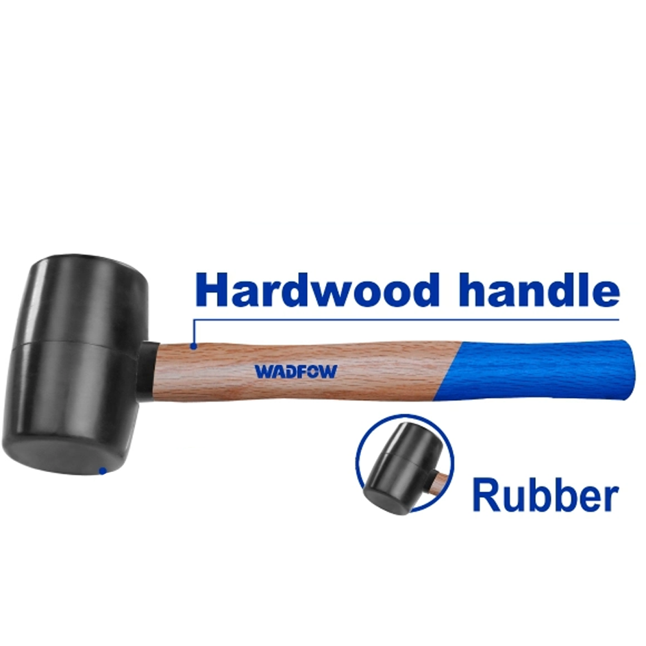 Wadfow Rubber Hammer Wooden Handle | Wadfow by KHM Megatools Corp.