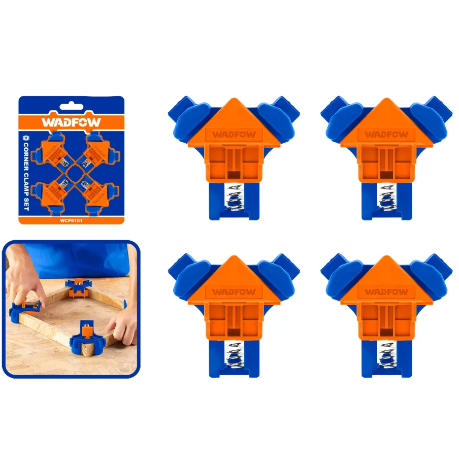 Wadfow WCZ6E01 Corner Clamp Set | Wadfow by KHM Megatools Corp.