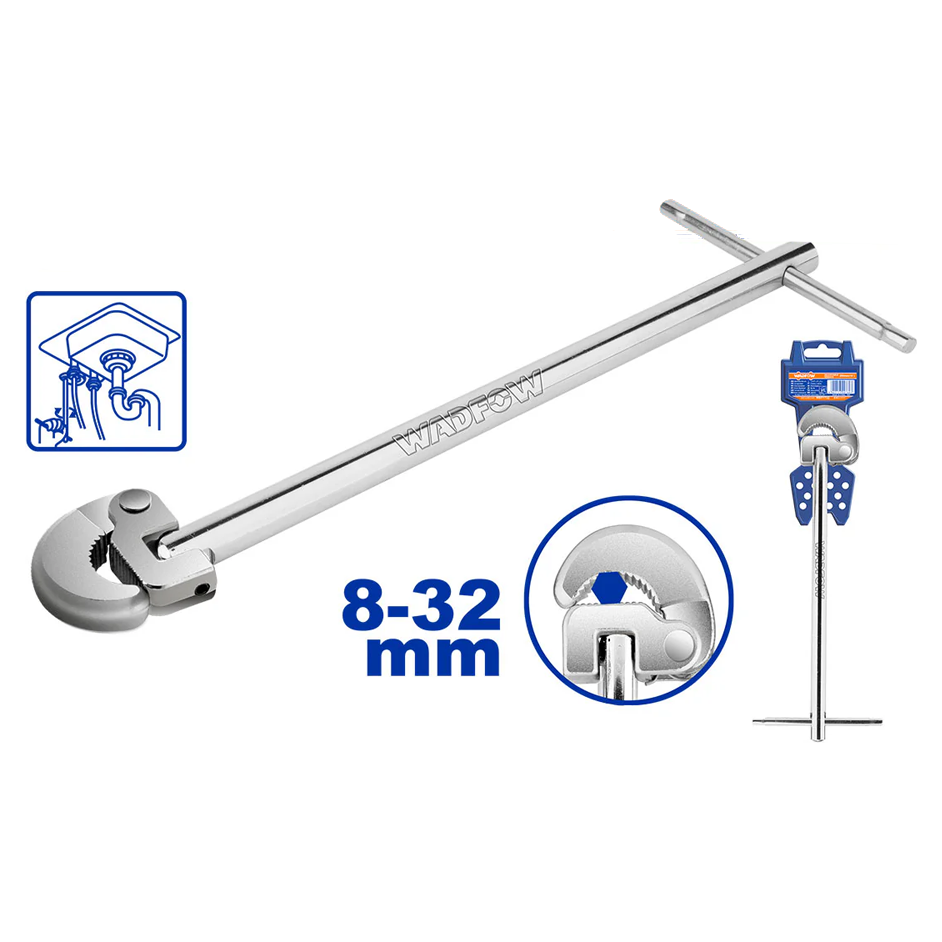 Wadfow WBF1732 Basin Wrench | Wadfow by KHM Megatools Corp.