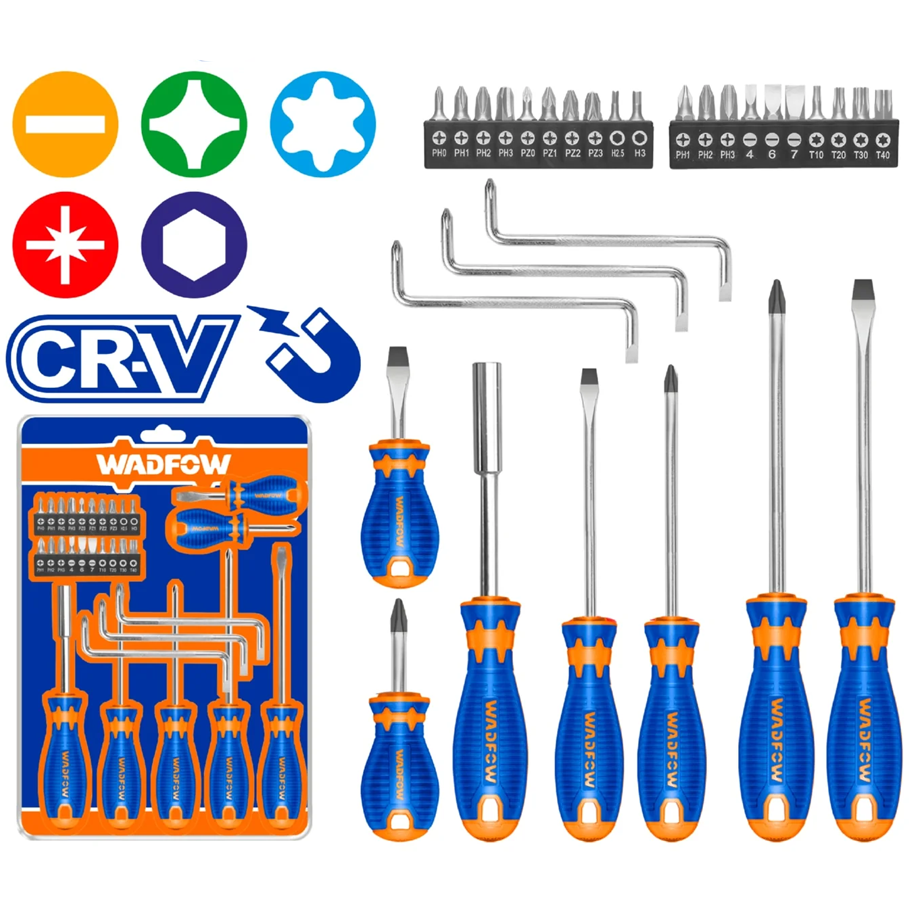 Wadfow WSS1430 Screwdriver Set 30Pcs | Wadfow by KHM Megatools Corp.