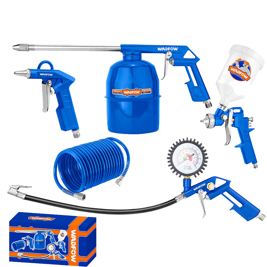 Wadfow WAX1505 Pneumatic Tool Set 5Pcs | Wadfow by KHM Megatools Corp.