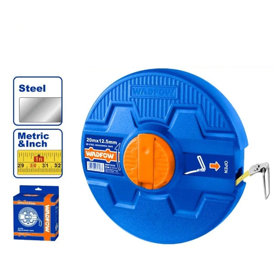 Wadfow WMT3530 Steel Measuring Tape 30Mx12.5MM | Wadfow by KHM Megatools Corp.