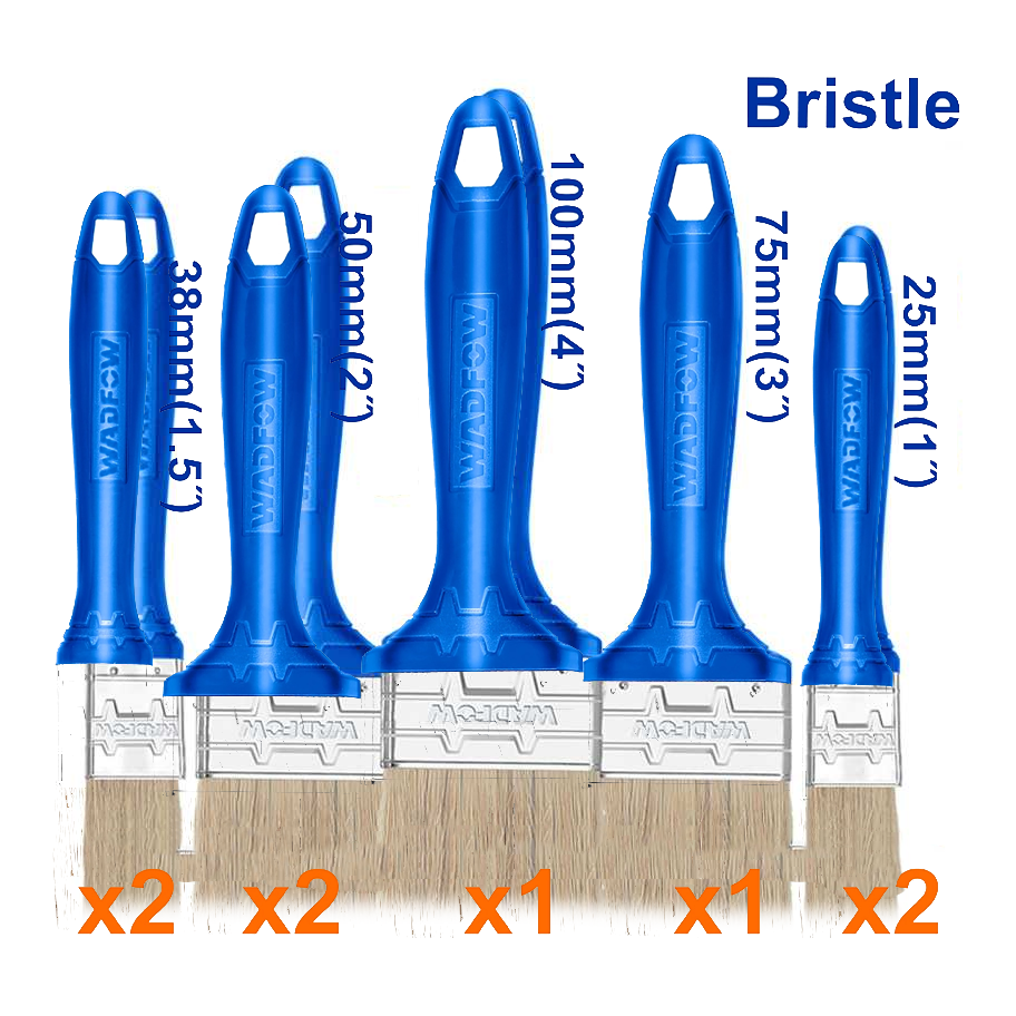 Wadfow WPB1981 Paint Brush Set 8Pcs | Wadfow by KHM Megatools Corp.