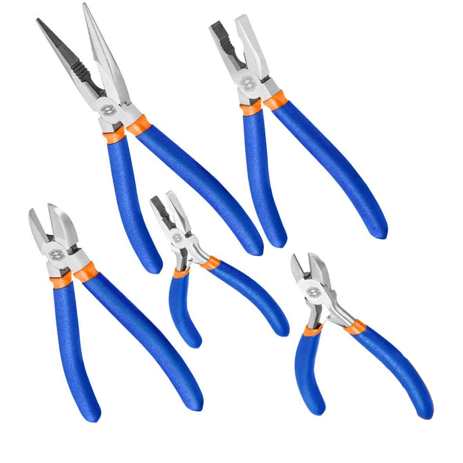 Wadfow WPS0605 Pliers Set 5Pcs | Wadfow by KHM Megatools Corp.