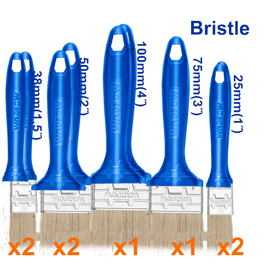 Wadfow WPB1981 Paint Brush Set 8Pcs | Wadfow by KHM Megatools Corp.