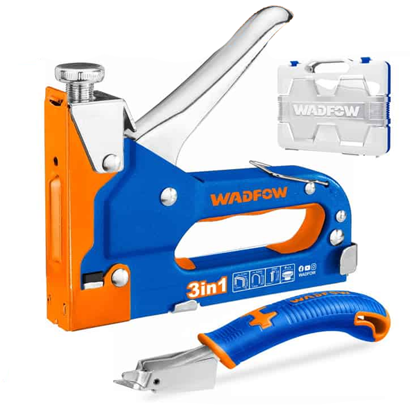 Wadfow WGU4B06 3in1 Staple Gun Set | Wadfow by KHM Megatools Corp.