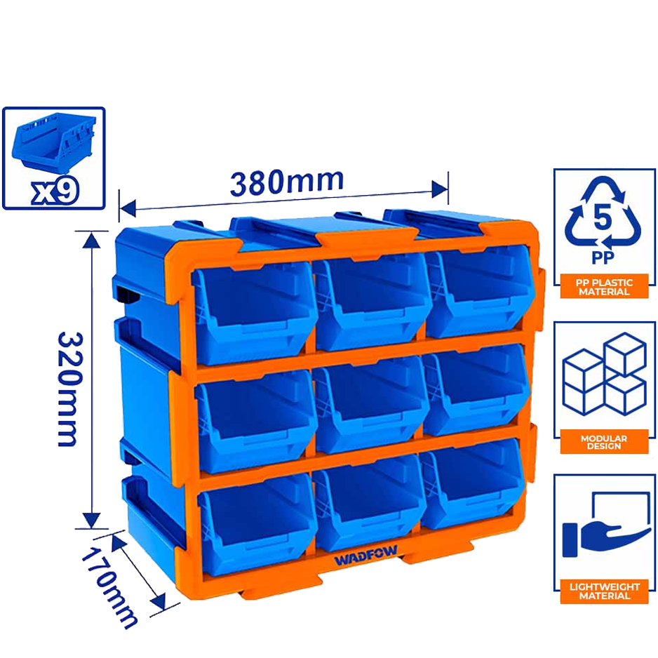 Wadfow WTB8330 Modular Storage Tower | Wadfow by KHM Megatools Corp.