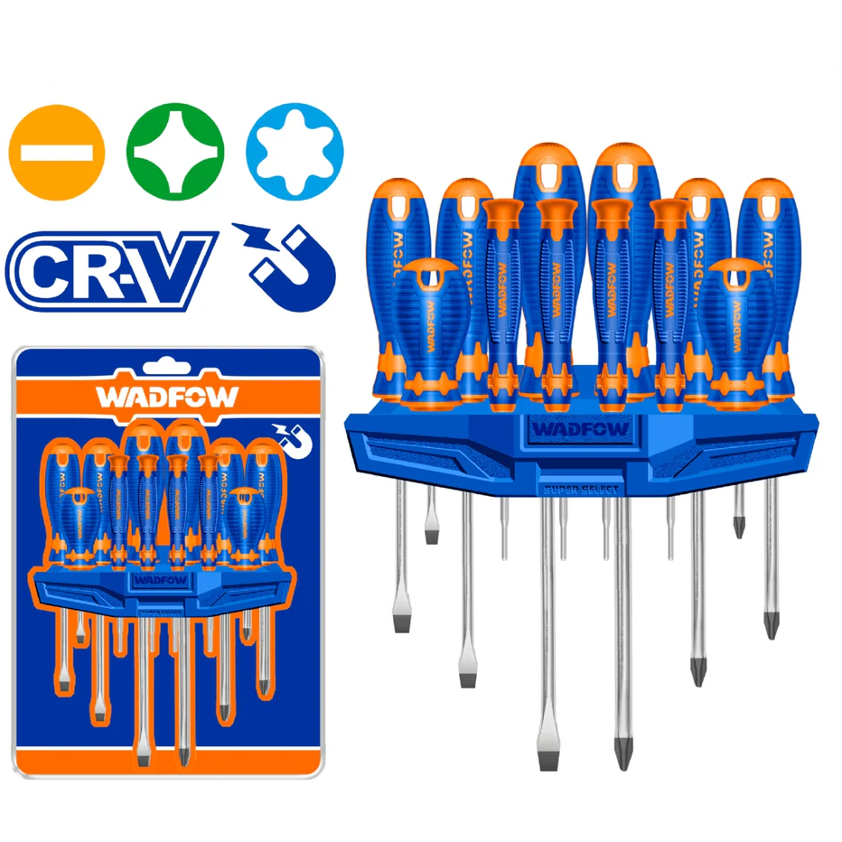 Wadfow WSS1416 Screwdriver Set 16Pcs | Wadfow by KHM Megatools Corp.