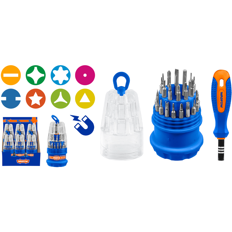 Wadfow WSS1J31 3in1 Screwdriver Set | Wadfow by KHM Megatools Corp.