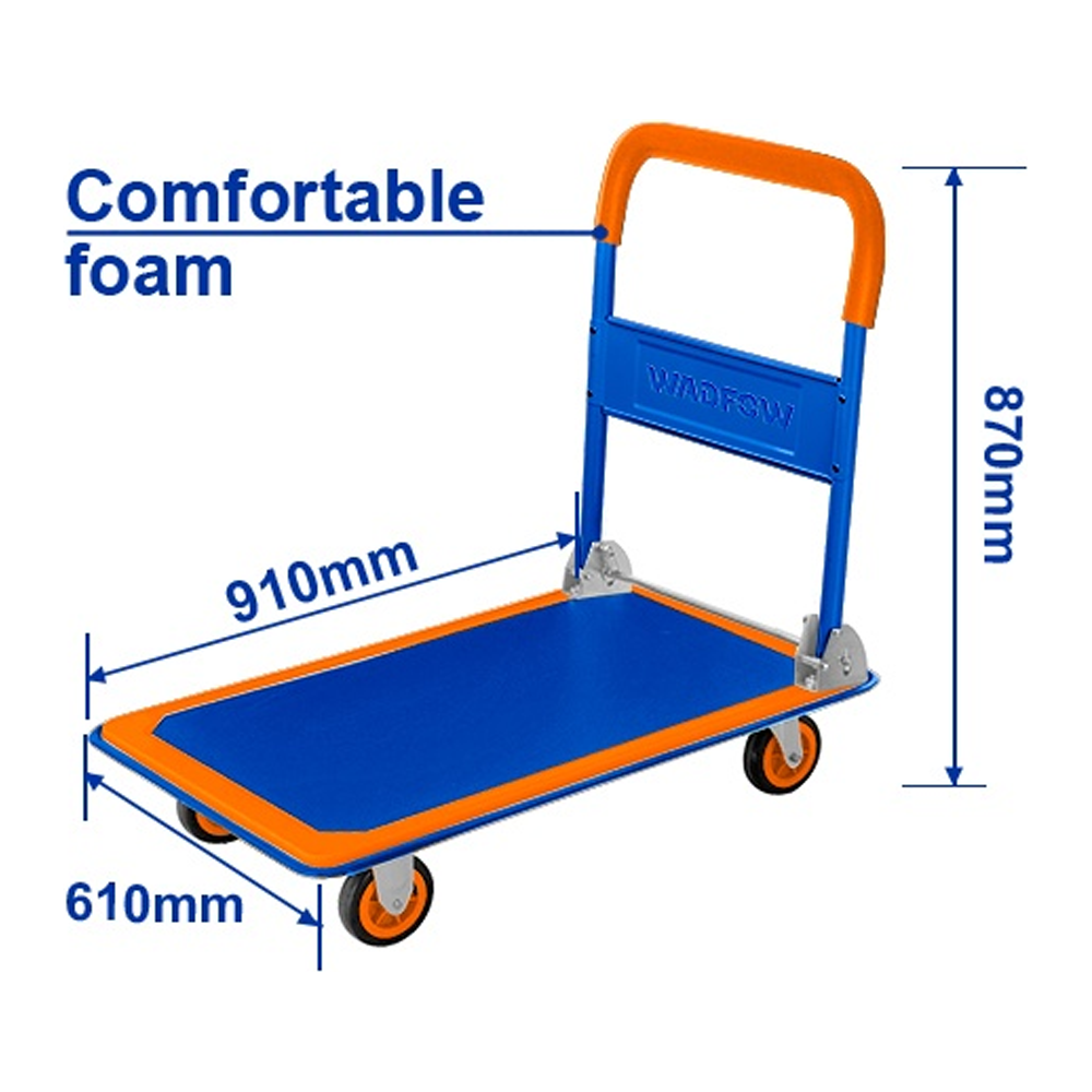 Wadfow WWB1330 Foldable Platform Hand truck 300Kg | Wadfow by KHM Megatools Corp.