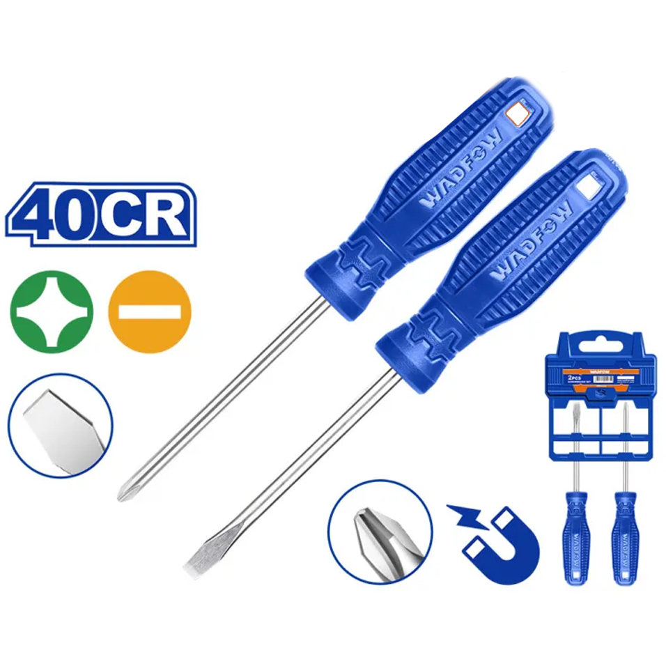 Wadfow WSS2302 Screwdriver Set 2Pcs | Wadfow by KHM Megatools Corp.