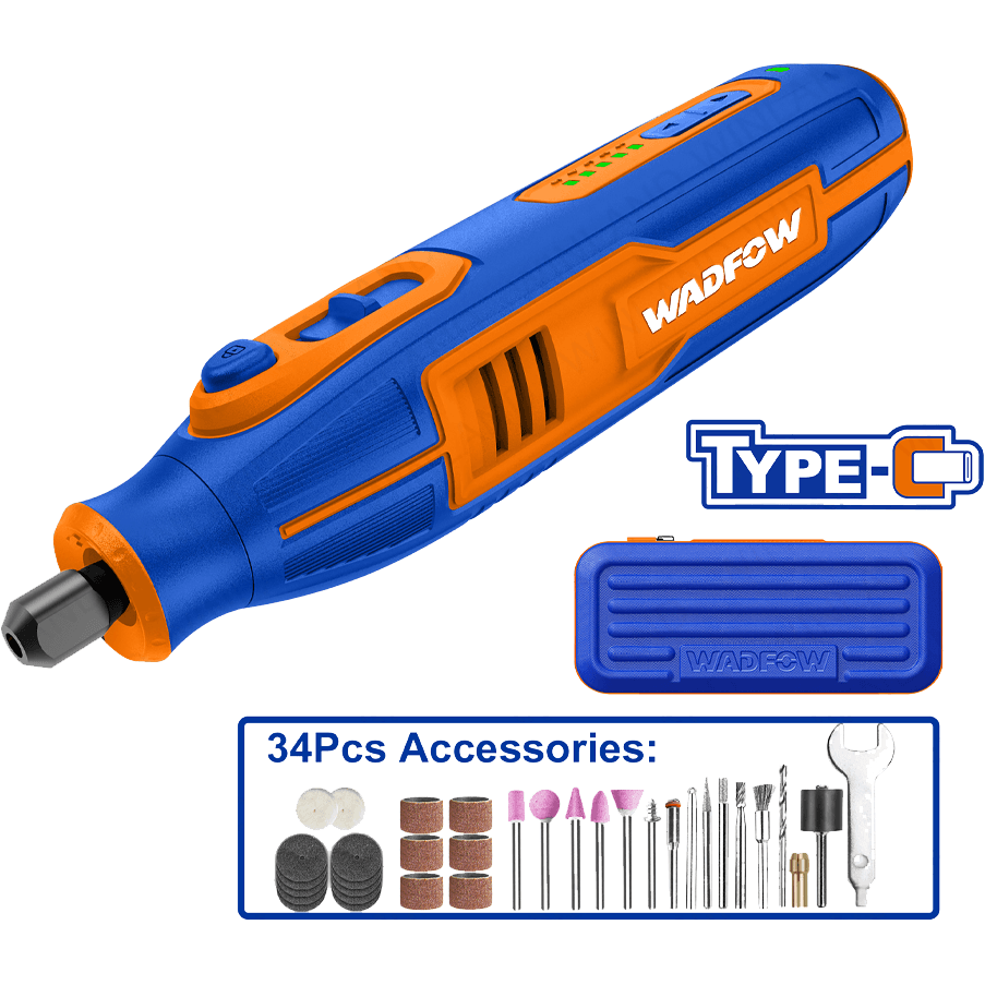 Wadfow WRYP1504 Li-Ion Grinder 4V - KHM Megatools Corp.