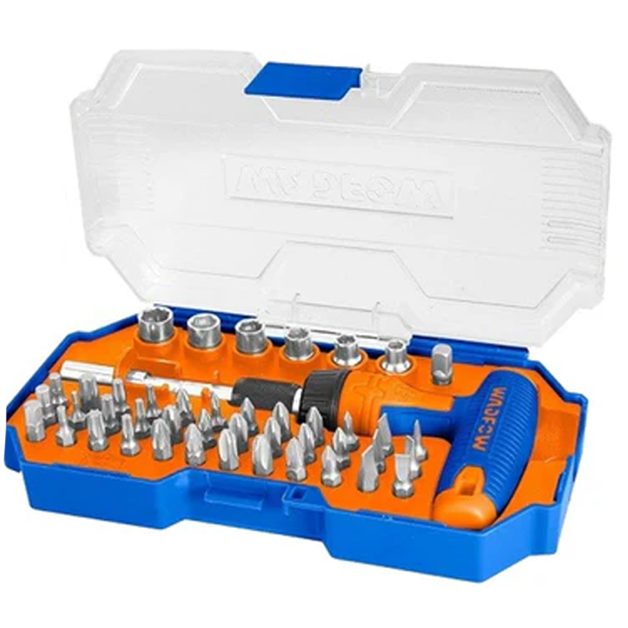 Wadfow WSS8B45 T-Handle Wrench Screwdriver Set 45Pcs | Wadfow by KHM Megatools Corp.