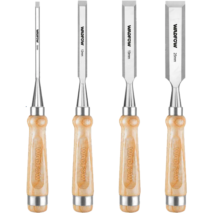 Wadfow WWC3214 Wood Chisel Set 4Pcs | Wadfow by KHM Megatools Corp.