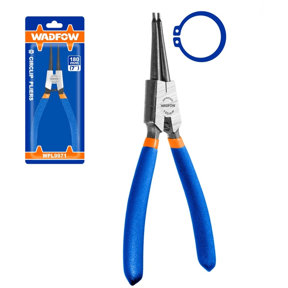 Wadfow WPL9971 Straight Circlip Pliers 7