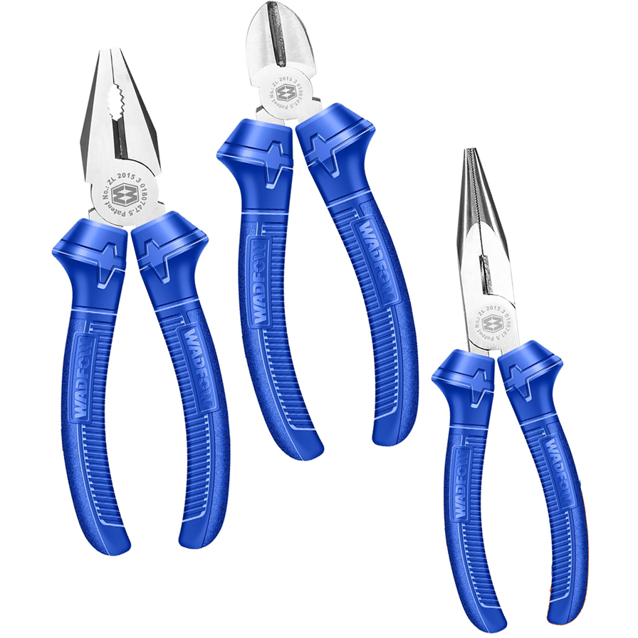 Wadfow WPS0623 Plier 3Pcs Set | Wadfow by KHM Megatools Corp.