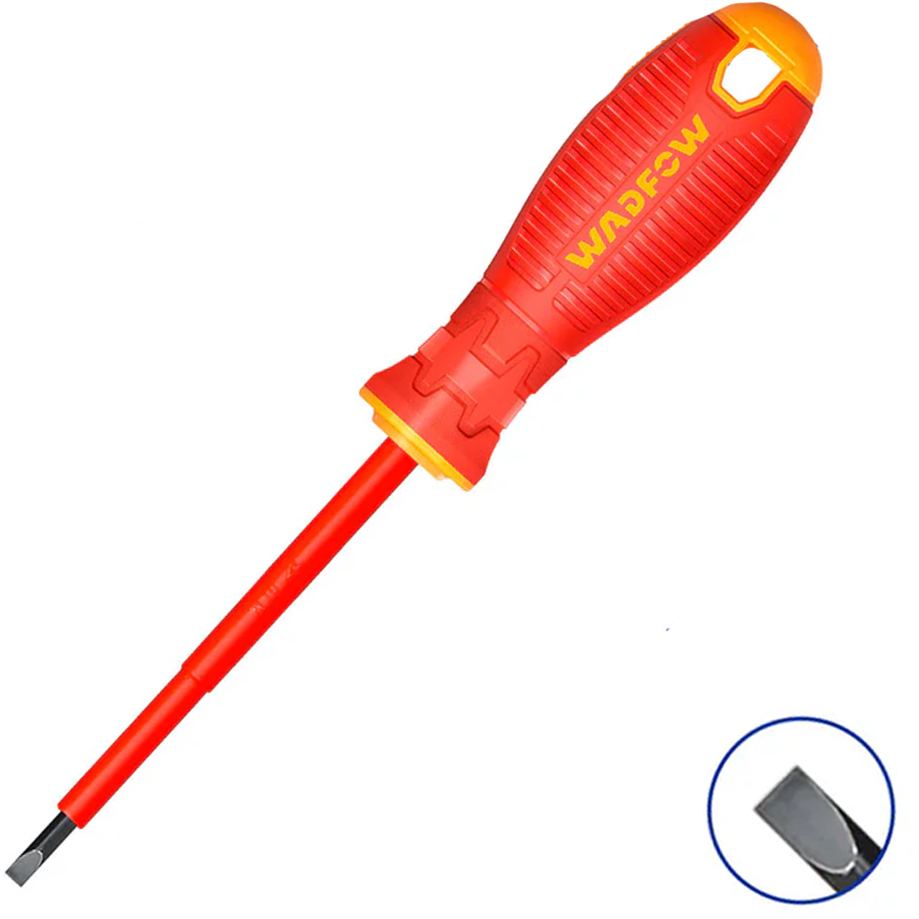 Wadfow WSD7233 Insulated Flat Screwdriver SL3.0 | Wadfow by KHM Megatools Corp.