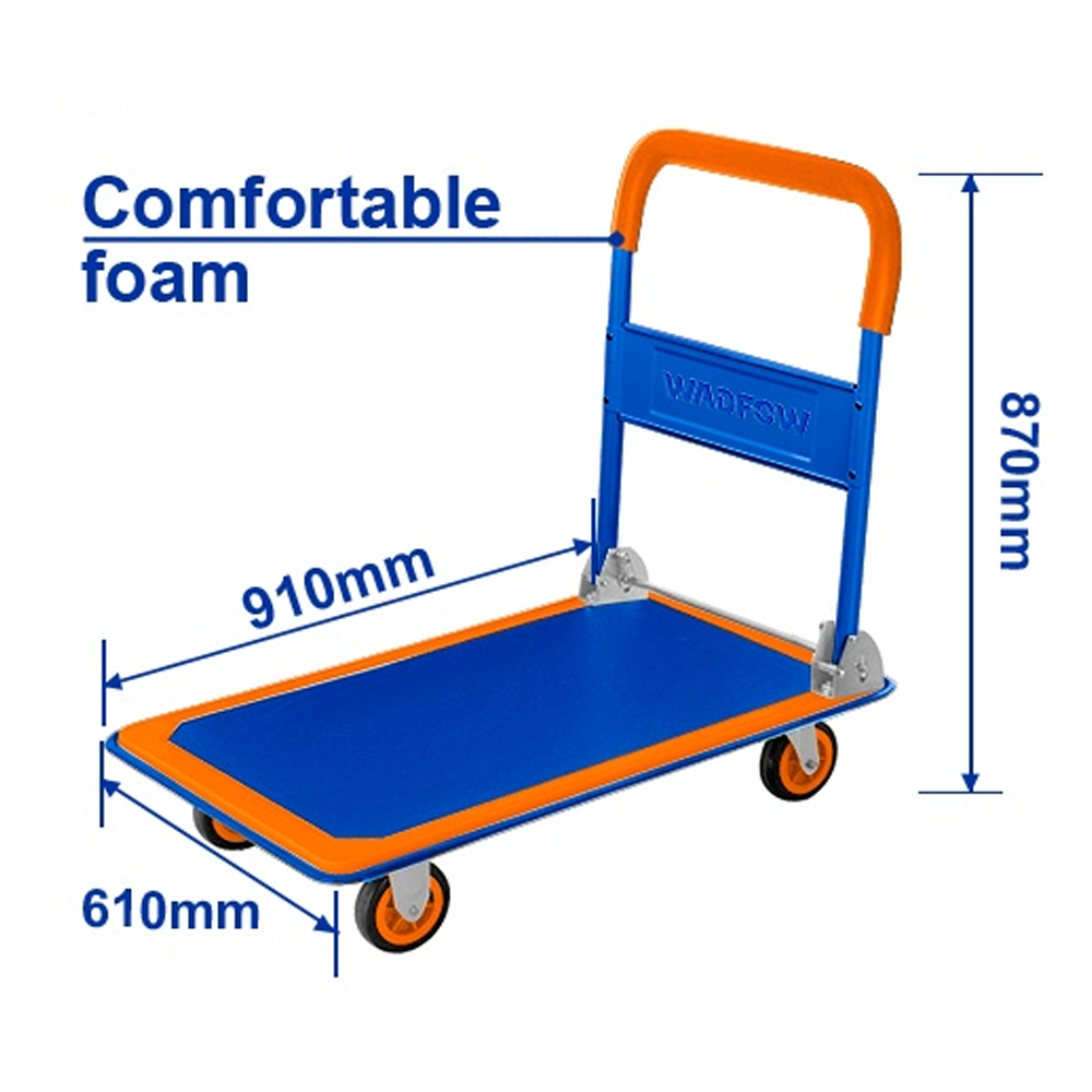 Wadfow WWB1330 Foldable Platform Hand truck 300Kg | Wadfow by KHM Megatools Corp.