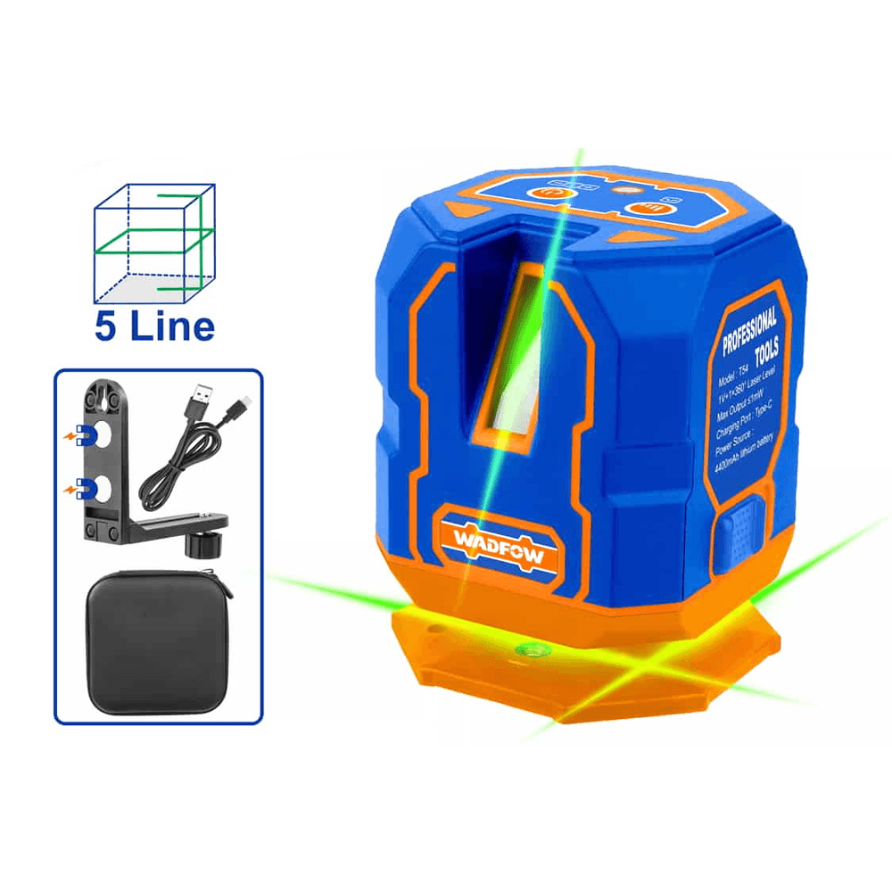 Wadfow WLE1M05 Self-Leveling Line Laser (Green Laser) - KHM Megatools Corp.