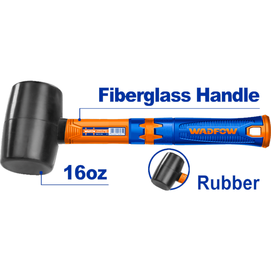 Wadfow Rubber Hammer Fiberglass Handle | Wadfow by KHM Megatools Corp.