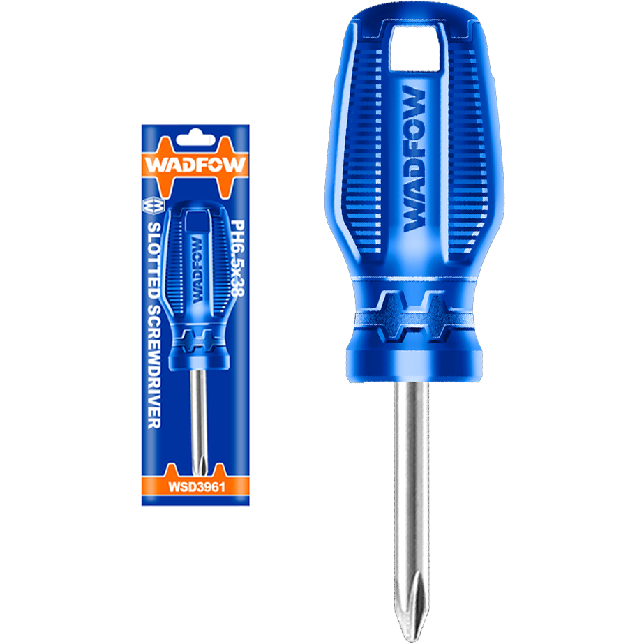 Wadfow WSD4921 Stubby Phillips Screwdriver 38mm 40CR | Wadfow by KHM Megatools Corp.