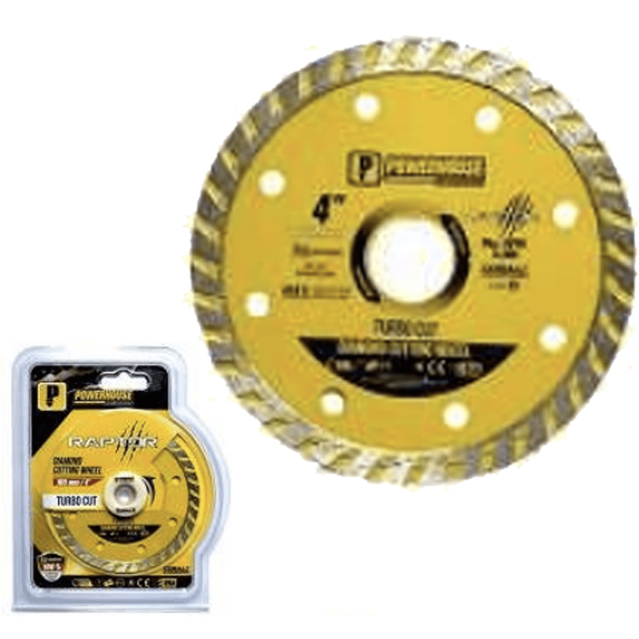 Powerhouse Raptor Series Diamond Cutting Wheel Turbo Cut - KHM Megatools Corp.