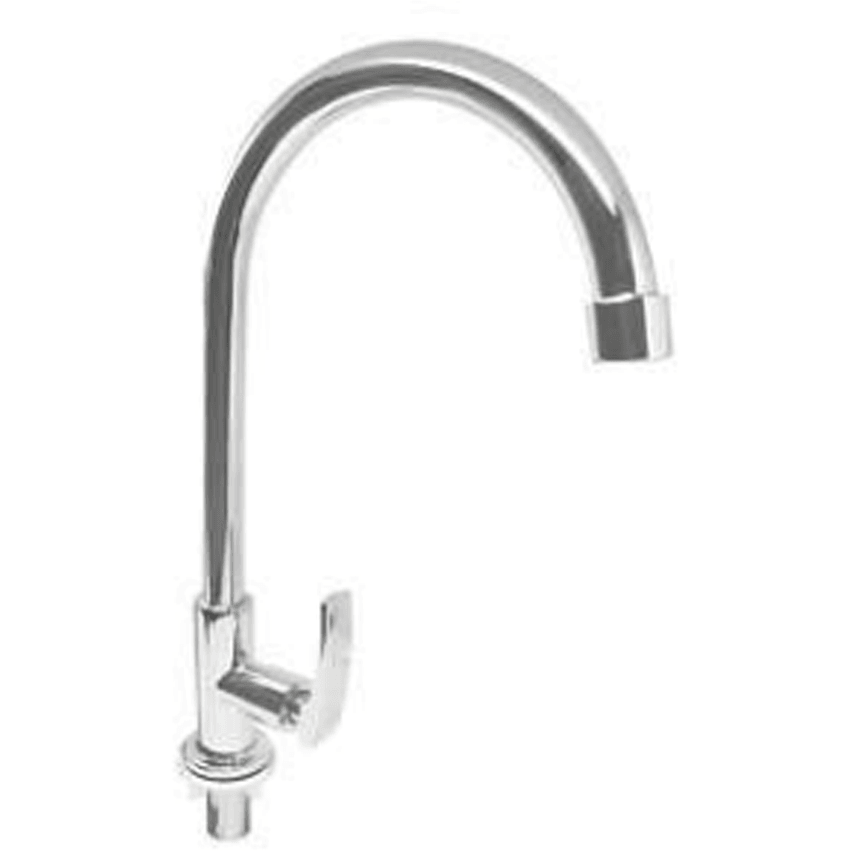 Waterhouse WH220201 Gooseneck Sink Tap Faucet Long Lever Handle 21