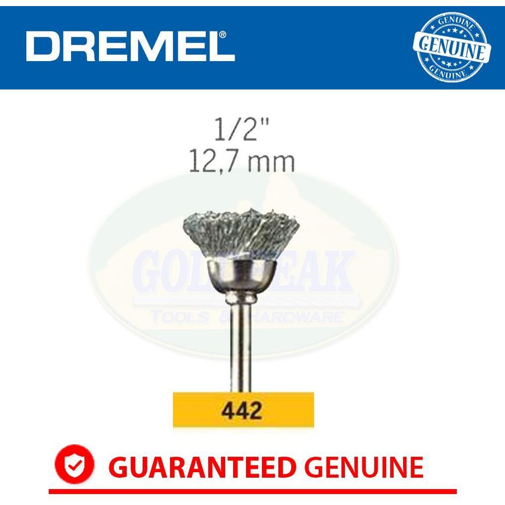 Dremel 442 Carbon Steel Brush - Goldpeak Tools PH Dremel