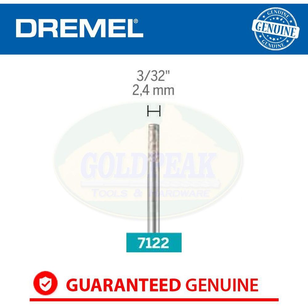 Dremel 7122 Diamond Cylinder Point - Goldpeak Tools PH Dremel