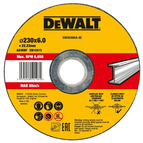 Dewalt DW4549AIA Grinding Disc 9